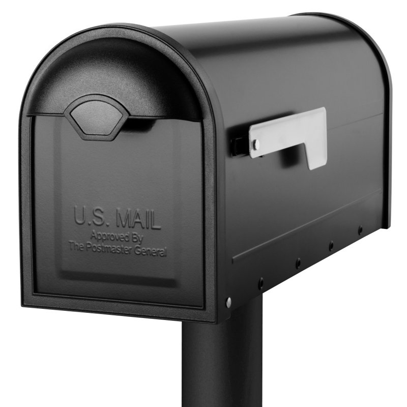 Architectural Mailboxes Winston Post Mount Mailbox & Reviews Wayfair